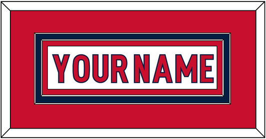 Washington Nameplate - Road White - Signature Tier 1