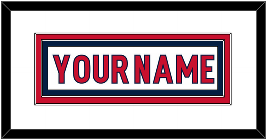 Washington Nameplate - Road White - Signature Tier 2