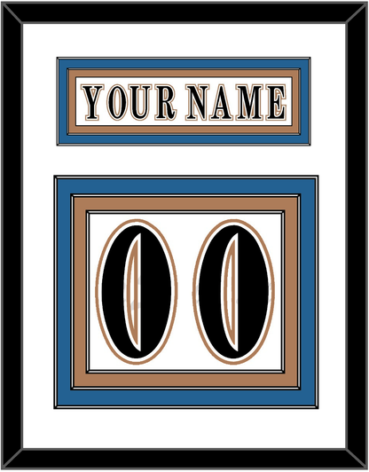 Washington Nameplate & Number (Back) - Home White (1995-2007) - Premier Tier 1