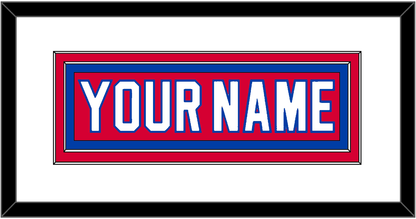 Washington Nameplate - Alternate Red (2018-2020) - Signature Tier 1