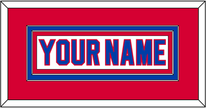 Washington Nameplate - Home White (1987-1995) - Signature Tier 2
