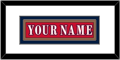 Washington Nameplate - Reverse Retro Red (2020-2021) - Signature Tier 4