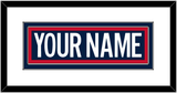 Washington Nameplate - Alternate Blue (2018-2024) - Double Mat 1