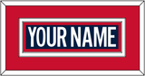 Washington Nameplate - Alternate Blue (2018-2024) - Double Mat 3