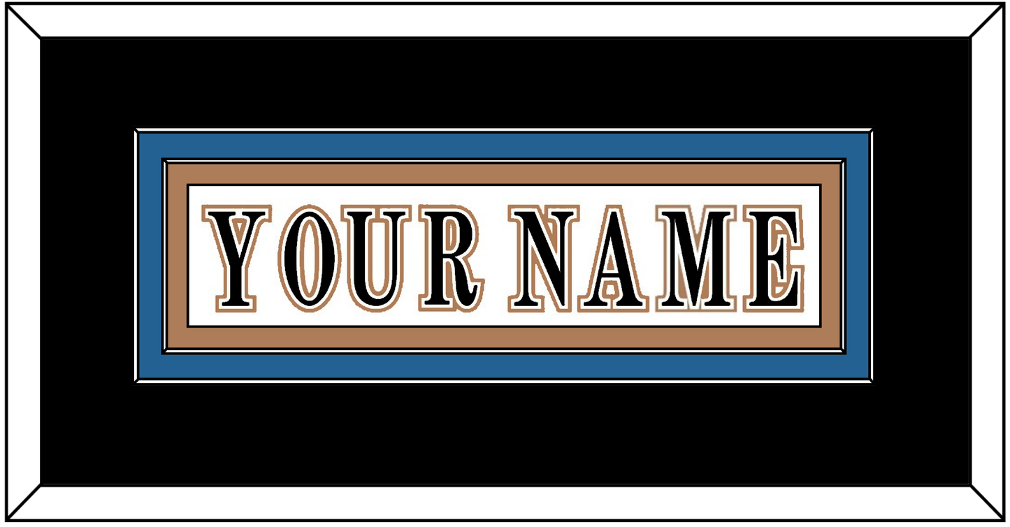 Washington Nameplate - Home White (1995-2007) - Signature Tier 3