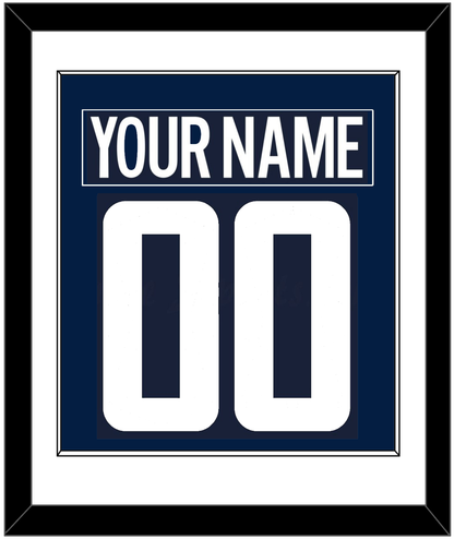 Washington Nameplate & Number (Back) Combined - Alternate Blue (2018-2024) - Essential Tier 1