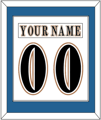 Washington Nameplate & Number (Back) Combined - Home White (1995-2007) - Essential Tier 1