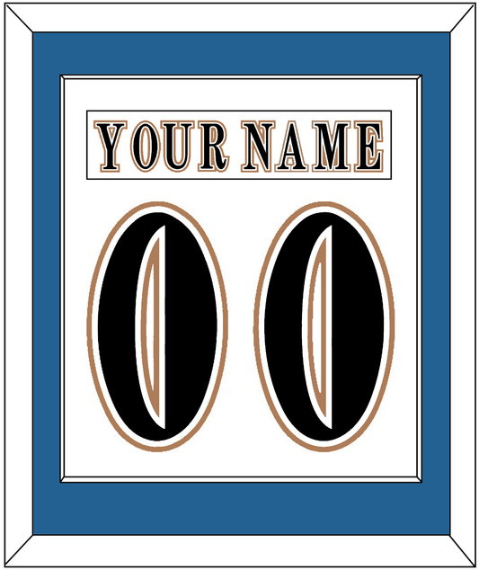 Washington Nameplate & Number (Back) Combined - Home White (1995-2007) - Essential Tier 1