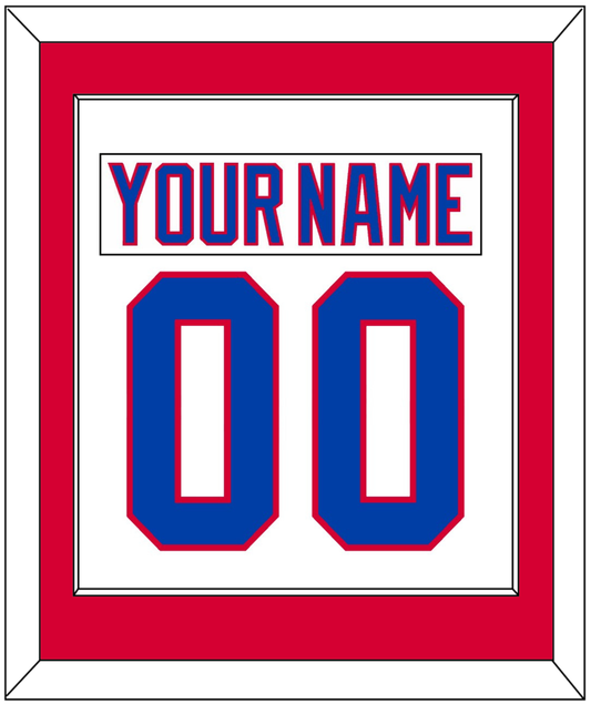 Washington Nameplate & Number (Back) Combined - 2011 Winter Classic White - Essential Tier 1