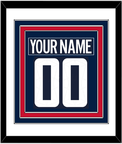 Washington Outdoor Game Nameplate & Full-Size Number - Combined