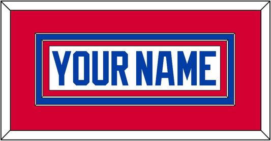 Washington Nameplate - Home White (1979-1987) - Signature Tier 2