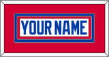 Washington Nameplate - Home White (1979-1987) - Double Mat 2