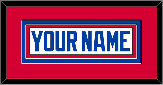 Washington Nameplate - Home White (1979-1987) - Signature Tier 2