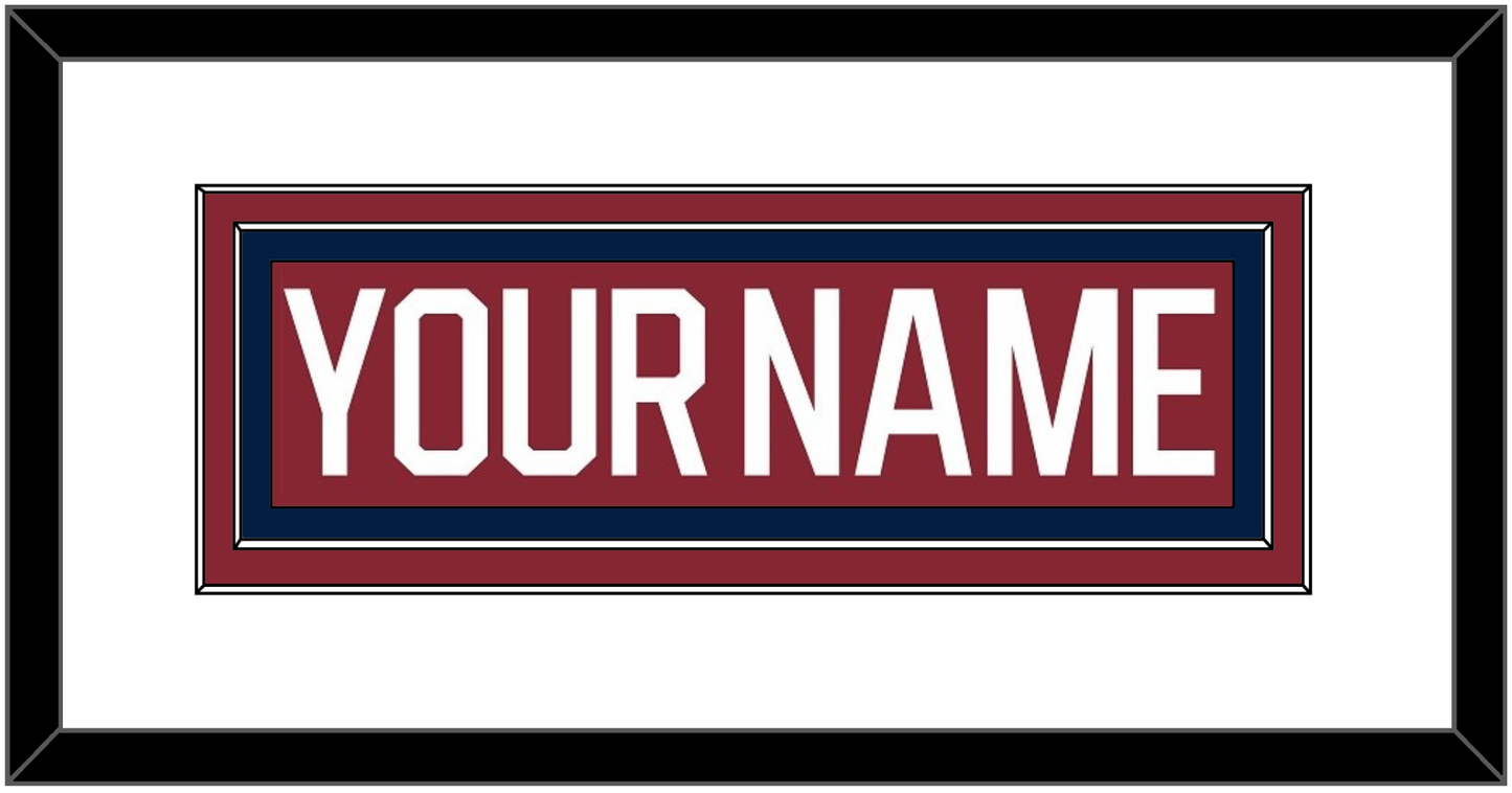 Washington Nameplate - 2015 Winter Classic Garnet - Signature Tier 1