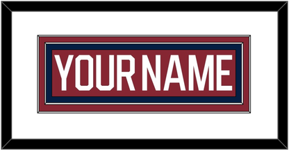 Washington Nameplate - 2015 Winter Classic Garnet - Signature Tier 1