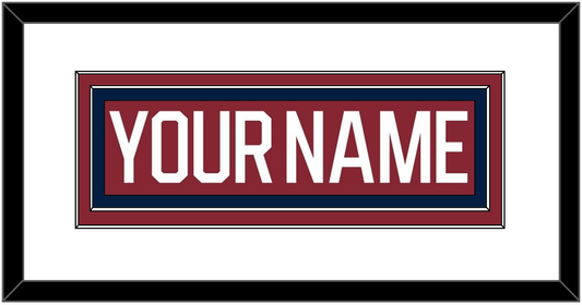 Washington Nameplate - 2015 Winter Classic Garnet - Signature Tier 1