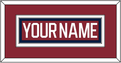 Washington Nameplate - 2015 Winter Classic Garnet - Signature Tier 2