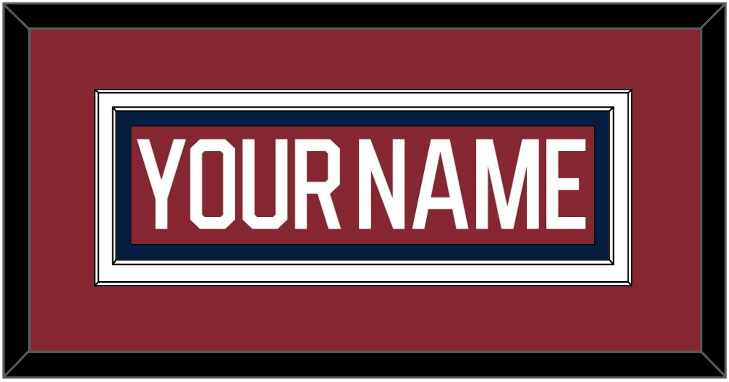 Washington Nameplate - 2015 Winter Classic Garnet - Signature Tier 2