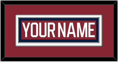Washington Nameplate - 2015 Winter Classic Garnet - Signature Tier 2