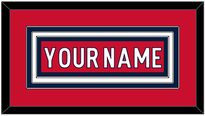 Washington Nameplate - Home Red - Premier Tier 1
