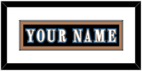Washington Nameplate - Alternate Black (2024-2025) - Single Mat 2