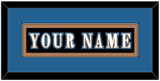 Washington Nameplate - Alternate Black (2024-2025) - Single Mat 3