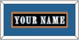 Washington Nameplate - Alternate Black (2024-2025) - Single Mat 3