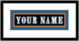 Washington Nameplate - Alternate Black (2024-2025) - Double Mat 1