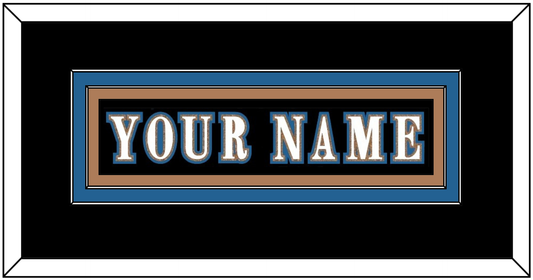Washington Nameplate - Alternate Black (2024-2025) - Signature Tier 2