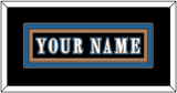 Washington Nameplate - Alternate Black (2024-2025) - Double Mat 2