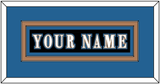 Washington Nameplate - Alternate Black (2024-2025) - Double Mat 3