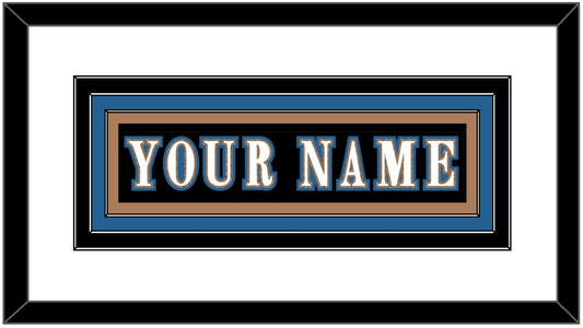 Washington Nameplate - Alternate Black (2024-2025) - Premier Tier 1