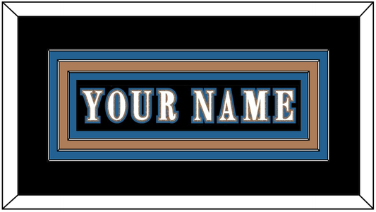 Washington Nameplate - Alternate Black (2024-2025) - Premier Tier 2