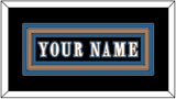 Washington Nameplate - Alternate Black (2024-2025) - Triple Mat 2