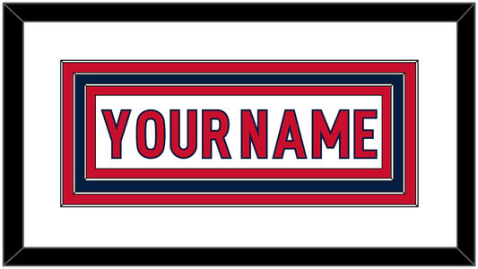 Washington Nameplate - Road White - Premier Tier 2