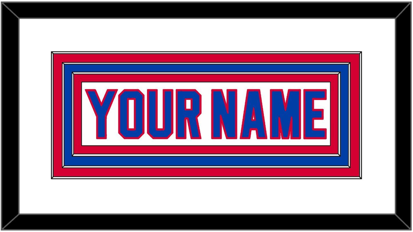 Washington Nameplate - 2011 Winter Classic White Jersey - Premier Tier 1