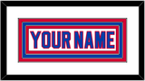 Washington Nameplate - Alternate White (2011-2015) - Triple Mat 1