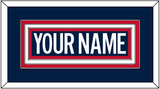 Washington Nameplate - Alternate Blue (2018-2024) - Triple Mat 1