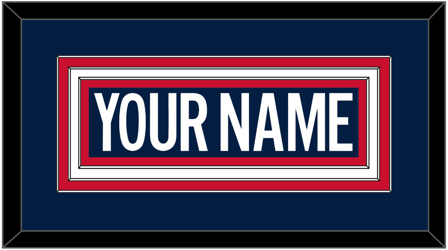 Washington Nameplate - Alternate Blue (2018-2024) - Premier Tier 1
