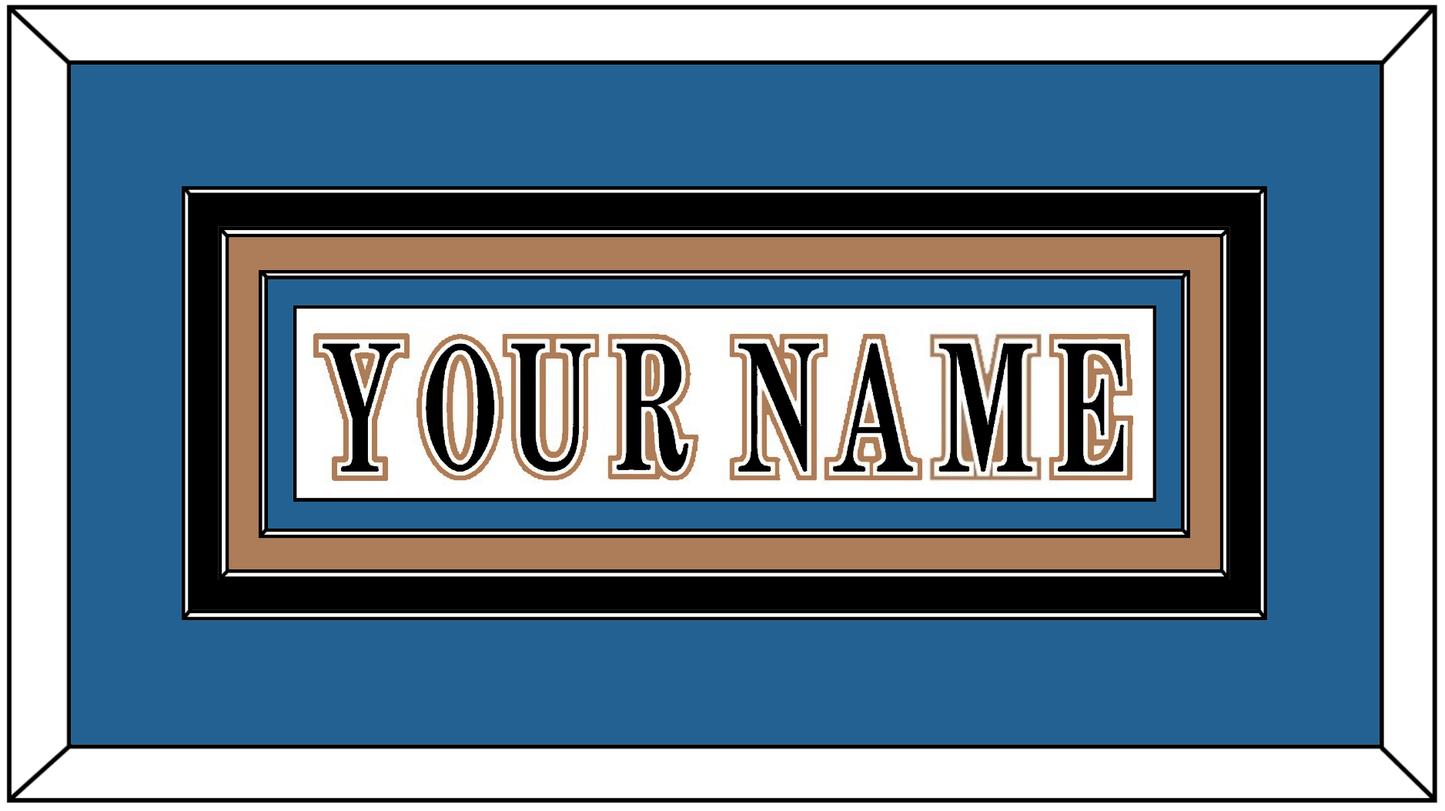 Washington Nameplate - Home White (1995-2007) - Premier Tier 2