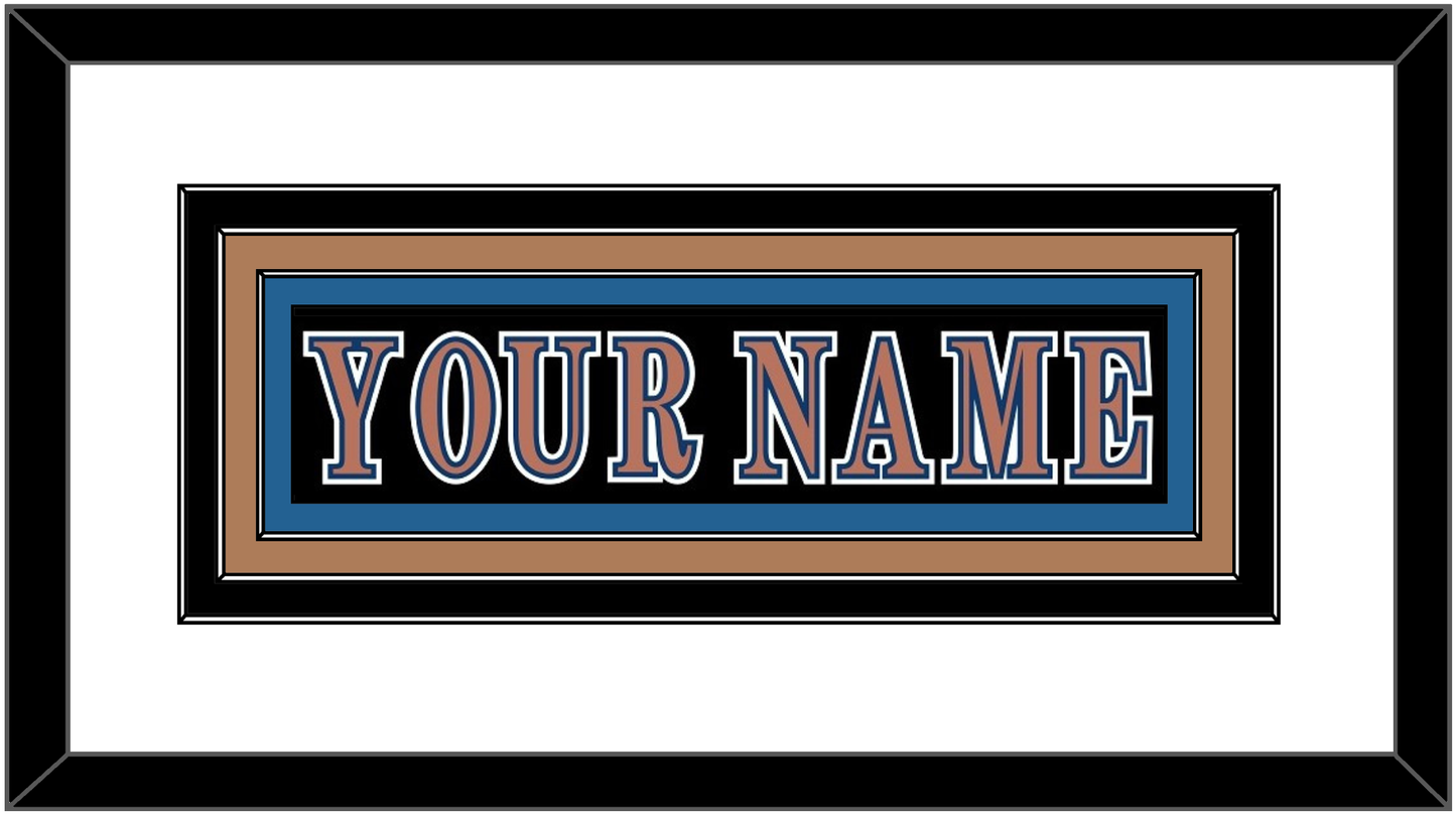 Washington Nameplate - Road Black (1997-2007) - Premier Tier 1
