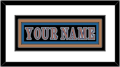 Washington Nameplate - Road Black (1997-2007) - Premier Tier 1