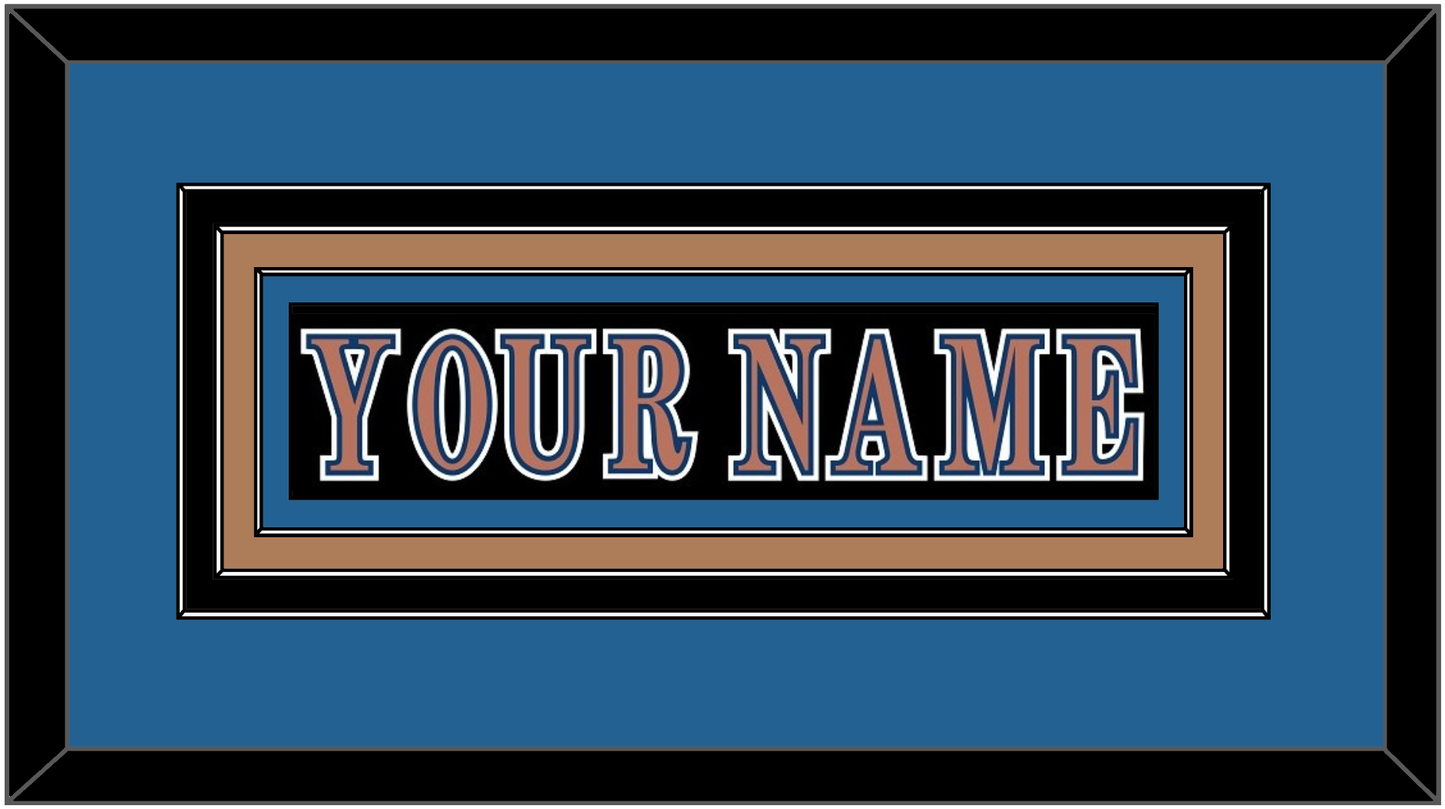 Washington Nameplate - Road Black (1997-2007) - Premier Tier 2