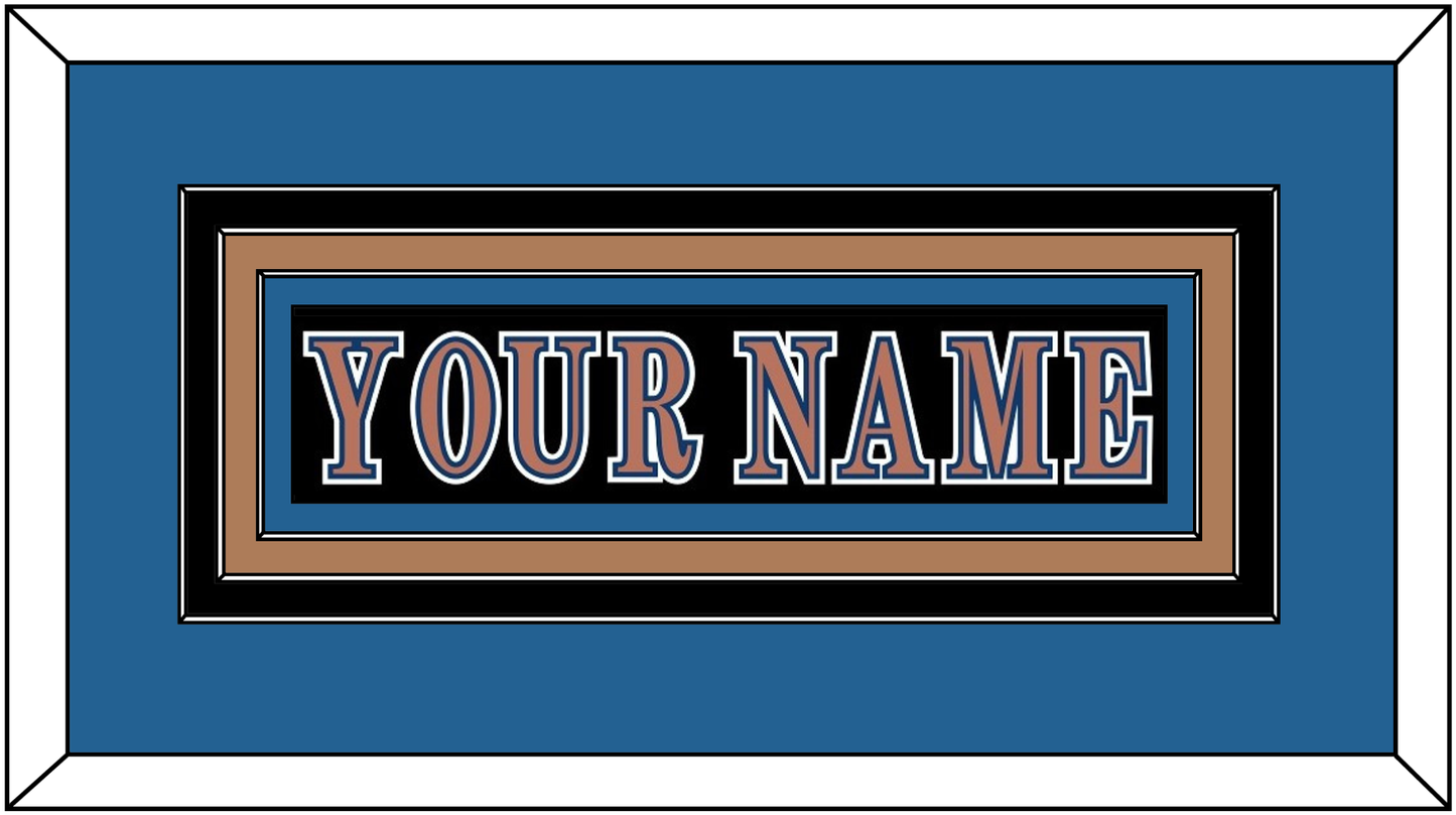 Washington Nameplate - Road Black (1997-2007) - Premier Tier 2