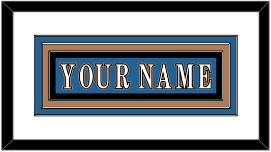 Washington Nameplate - Road Blue (1995-2000) - Premier Tier 1