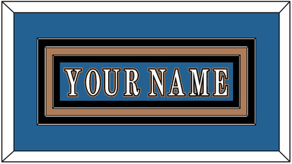 Washington Nameplate - Road Blue (1995-2000) - Premier Tier 2