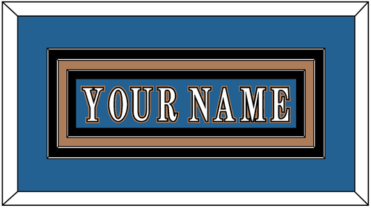 Washington Nameplate - Road Blue (1995-2000) - Premier Tier 2