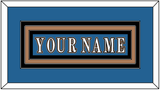 Washington Nameplate - Road Blue (1995-2000) - Triple Mat 2