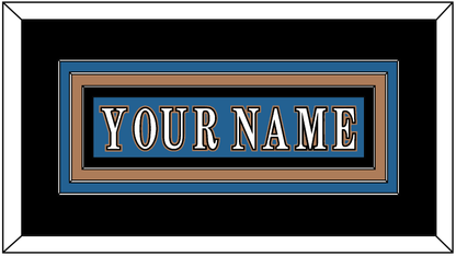 Washington Nameplate - Road Blue (1995-2000) - Premier Tier 3