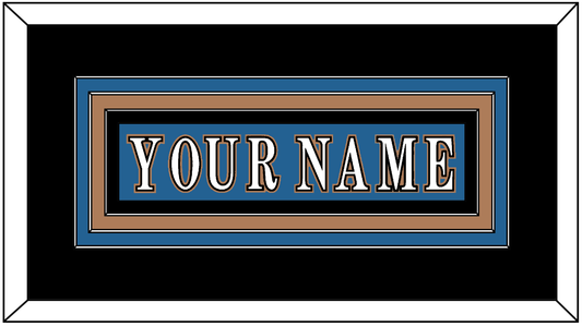 Washington Nameplate - Road Blue (1995-2000) - Premier Tier 3